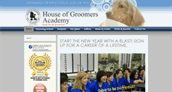 Desktop Screenshot of houseofgroomers.com